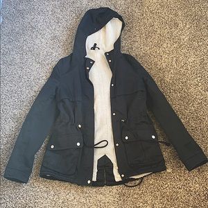Warm winter parka black Size 4 (Small)